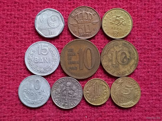 Лот монет Мира