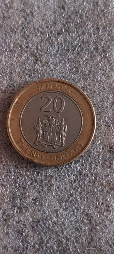Ямайка 20 долларов 2001