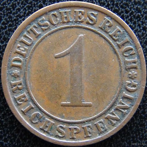 YS: Германия, 1 рейхспфенниг 1931E, KM# 37 (1)