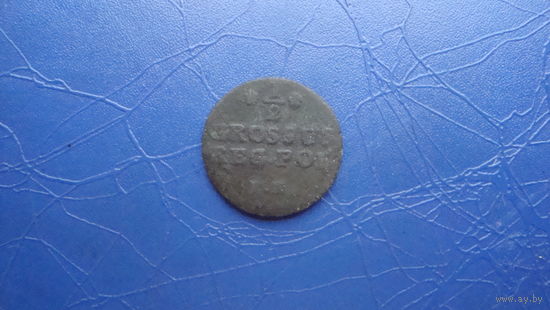 1/2 грош 1780                                                                                                                                (4054)