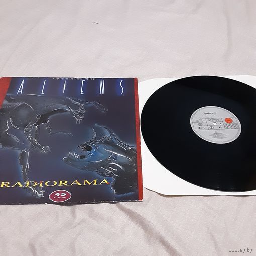 RADIORAMA - 1986 - ALIENS (GERMANY) LP,  MAXI - SINGLE, 45 RPM, 12"