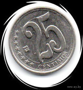 Венесуэла. 25 сентаво  2007