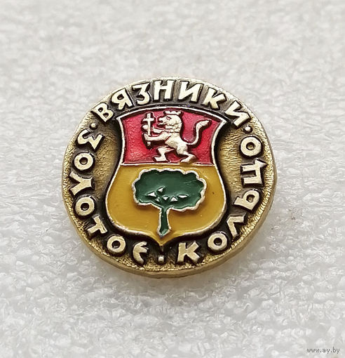 Золотое кольцо. Вязники. Гербы городов. Города России. Герб. Геральдика #1435-CP24