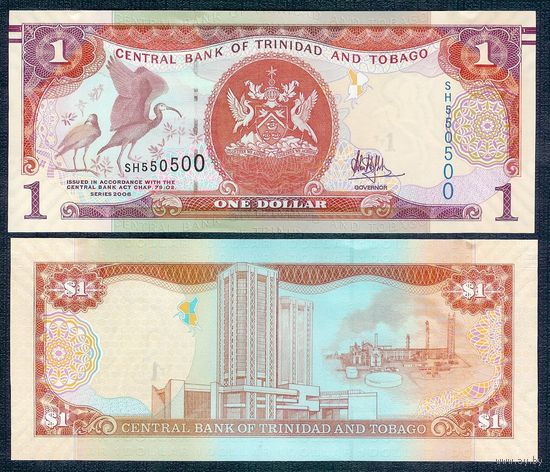 Тринидад и Тобаго, 1 доллар 2006 год. UNC