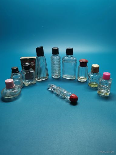 Флакончик от парфюм 10 шт. одним лотом.
