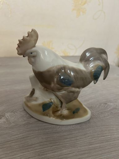 Карандашница Петух с улиткой. Городница.Редкость с рубля.