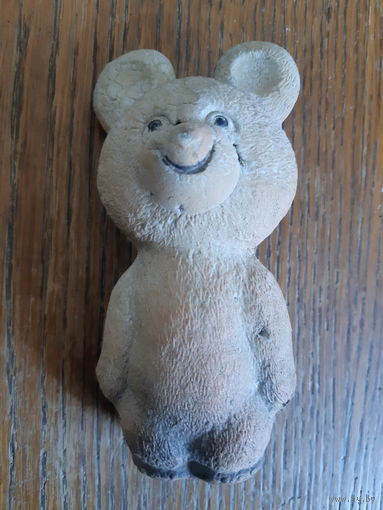 Мишка из старой резины, типа Олимпийский, клеймо треугольник