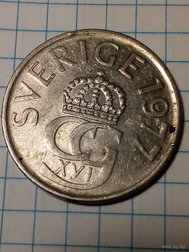 5 крон Швеция 1977 год