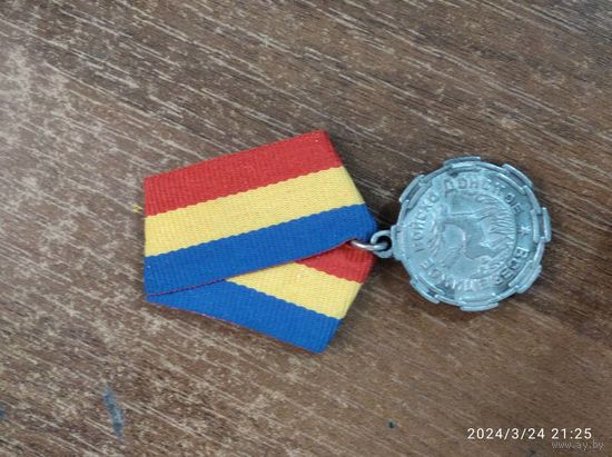 Медаль Белой Гвардии Защитнику Вольного Дона - белый металл - реплика