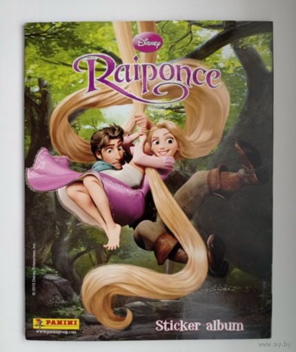 Альбом PANINI Рапунцель:Запутанная история. 2010г.