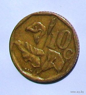 ЮАР, 10 центов 1993