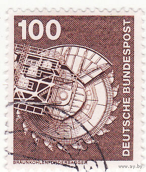 Экскаватор-конвейер для бурого угля 1975 год