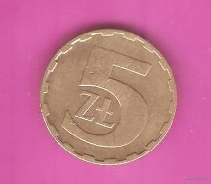 5 злотых 1982г. (Польша)