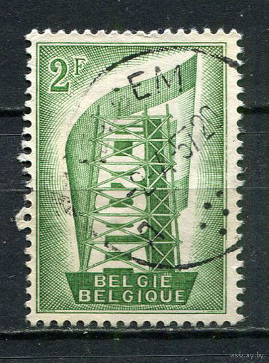 Бельгия - 1956 - Европа (C.E.P.T.) 2Fr - [Mi.1043] - 1 марка. Гашеная.  (Лот 13Gd)-T2P7