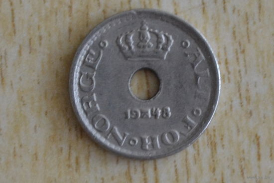 Норвегия 10 эре 1948