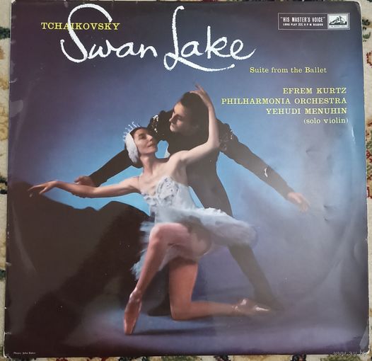 Tchaikovsky / Efrem Kurtz / Philharmonia Orchestra / Yehudi Menuhin – Swan Lake: Suite From The Ballet (UK)