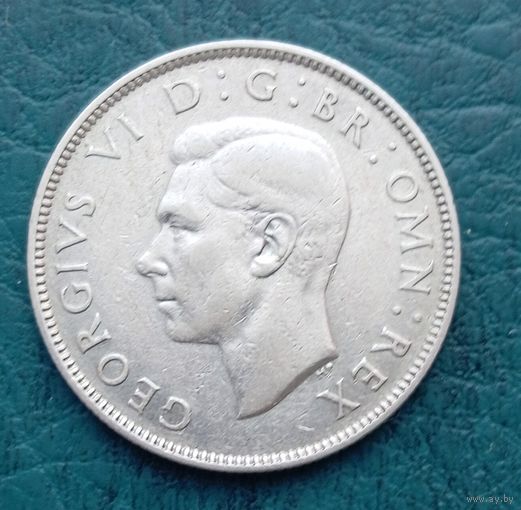 Великобритания, 2 шиллинга 1945 г, Георг VI