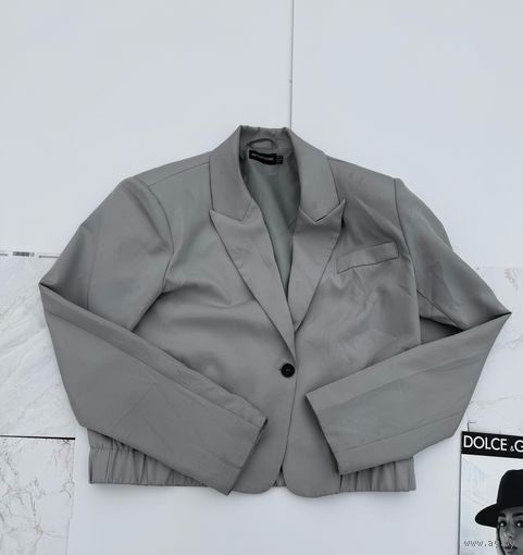 Укороченый жакет пиджак plt