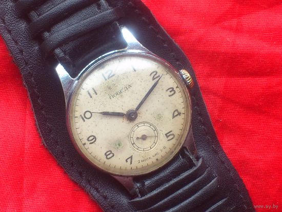 Часы СТАЛИНСКАЯ ПОБЕДА 2МЧЗ им. Кирова, из СССР 1954 года , ОФОРМЛЕНИЕ 802К