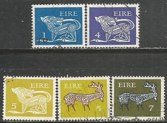 Ирландия. Стандарт. 1968-71гг.  5 марок.