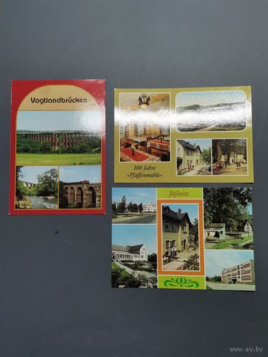 Открытка ГДР (одним лотом).