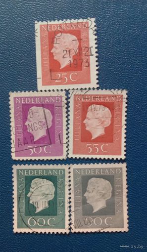 Нидерланды Стандарт 1973 Королева Юлиана