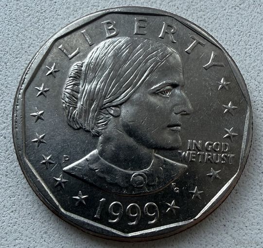 1 доллар Сьюзен Энтони 1999 P