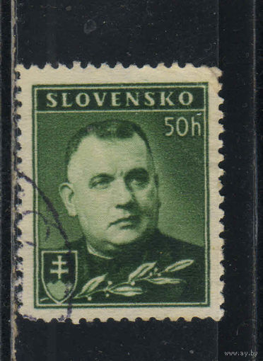 Словакия Первая Респ 1939 Йозеф Тисо Стандарт #67УА