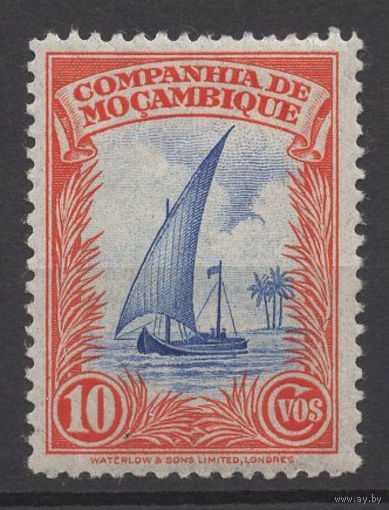 1937 Мозамбик ** Парусная лодка, марка из серии, Португальские колонии