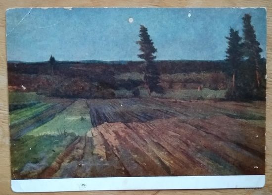 Цвирко В. Вечер. 1958 г. Чистая