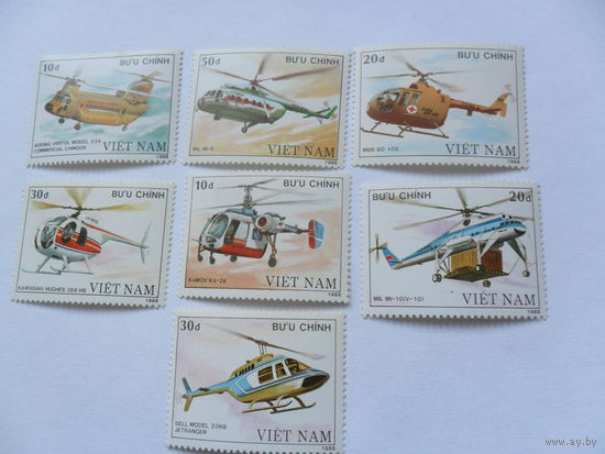 Вьетнам, вертолеты