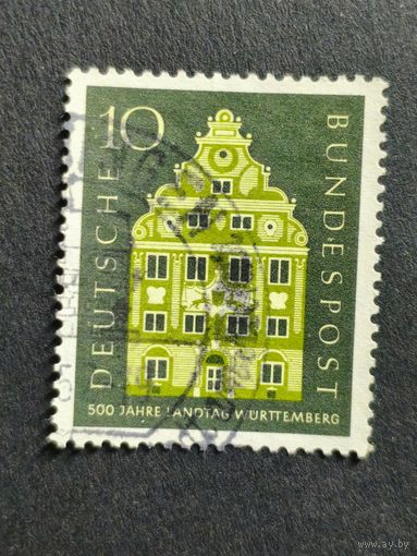 Германия 1957. 500-летие ландтага Вюртемберга. Полная серия