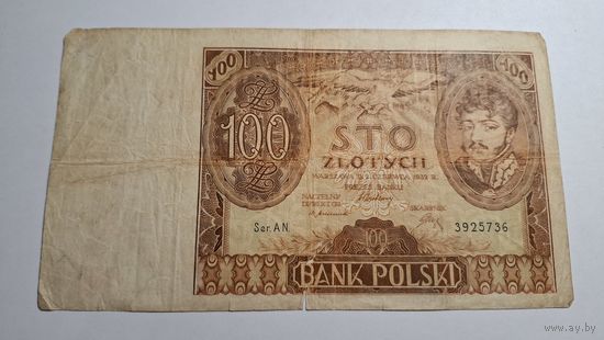 Польша 100 злотых 1932