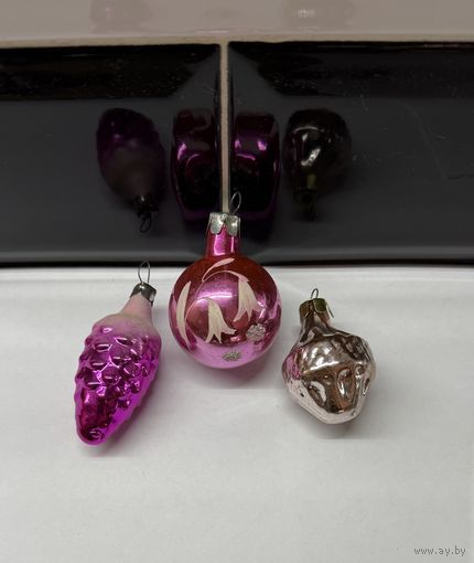 Елочные игрушки СССР цена за все К.10