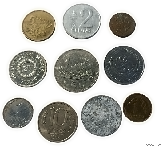 Монеты 7. Цена за все.