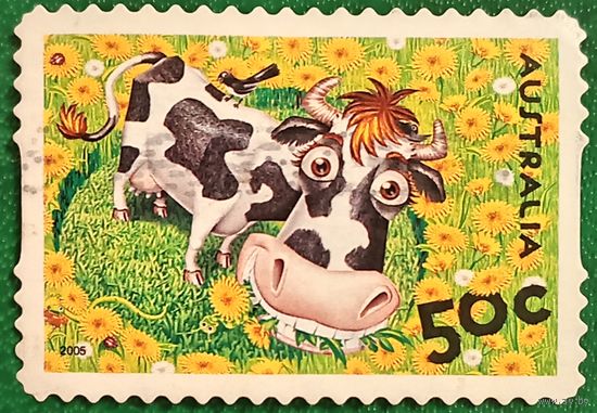 Австралия 2005. Корова Эбигейлиз серии на ферме