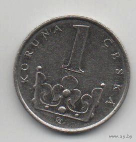 ЧЕШСКАЯ РЕСПУБЛИКА. 1 КРОНА 1995.