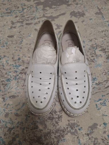 Туфли летние мокасины