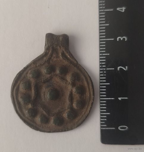 Древний амулет с ушком, оберег, обмен