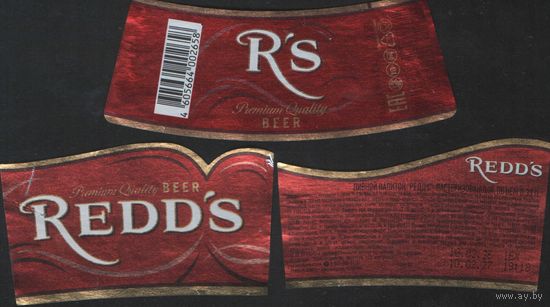 Пивная этикетка (РФ) Redds