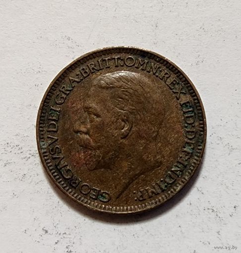 Великобритания 1 фартинг, 1928