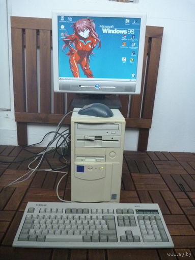Раритетный полностью рабочий компьютер 1998 г. в улучшенной конфигурации
