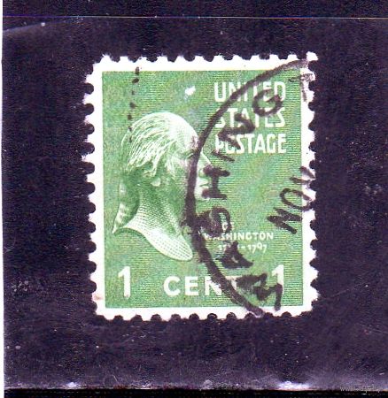 США.Ми-411. Джордж Вашингтон. Серия: Президентский вопрос.1939.