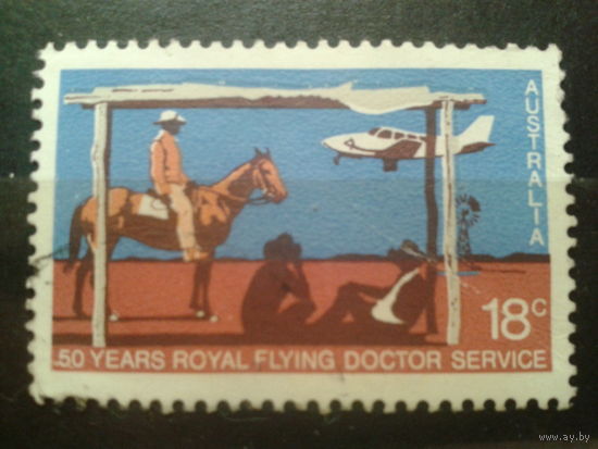 Австралия 1978 всадник, самолет
