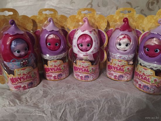 Набор мини кукол от Zapf Creation(куклы гусеницы -5 единиц+12 божьих коровок ),одним лотом,для коллекционеров