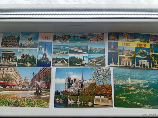 Открытки Франция 6 шт