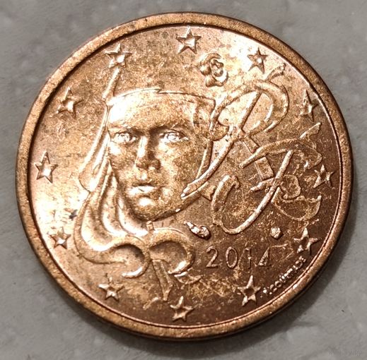 Франция 2 евроцента, 2014 (14-12-27)