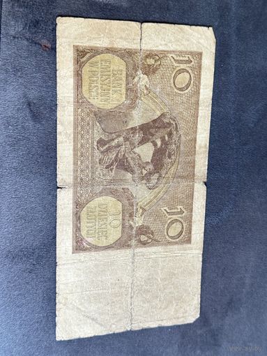 10 злотых 1940 г. Польша распродажа коллекции много Лотов с рубля