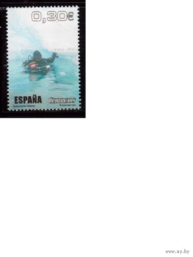 Испания-2007 (Мих. 4240) , *(без клея) , Водолаз