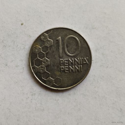 Финляндия 10 пенни 1992 г.